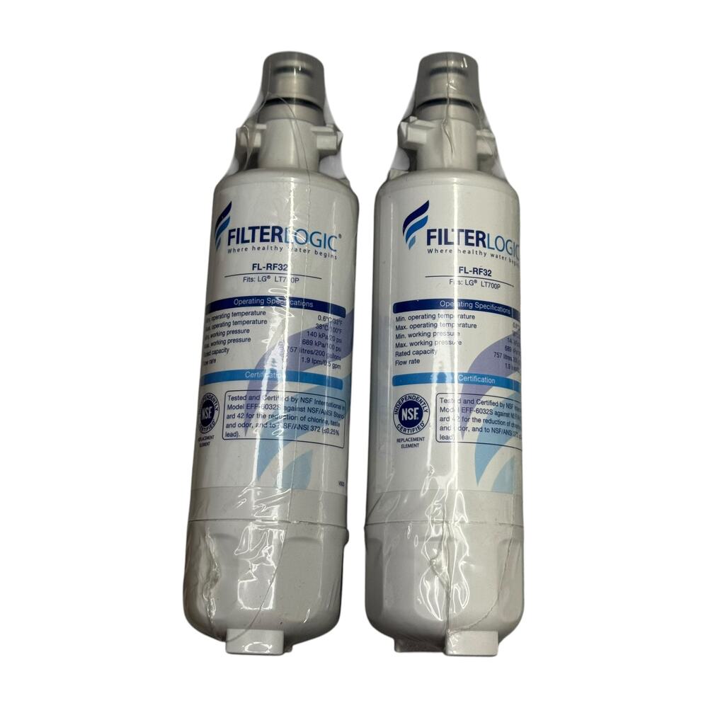 FilterLogic FL-RF32 LG LT700P Refrigerator Water Filter 2-Pack - Picture 4 of 7
